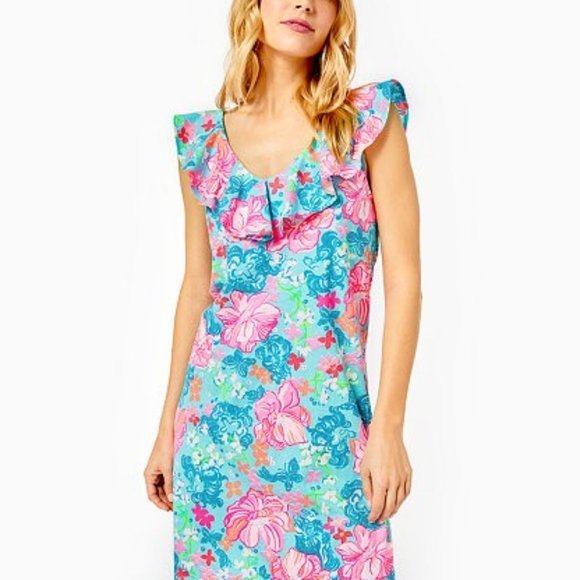 Lilly Pulitzer Dresses & Skirts - Lilly Pulitzer Alessa Swing Dress Size M NWT